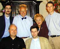 oben: Eren Basar, Karl Graf, Rosmarie Nebeling, Arne von Neubeck; unten: Dr. Hans-Jochen Zimmermann, Marco Graulich